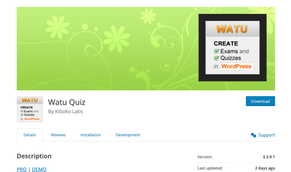 Watu Quiz