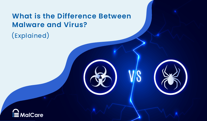 difference between malware and virus
