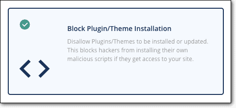 malcare block plugin theme installation