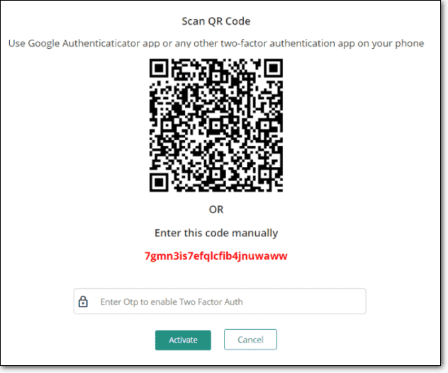 scan qr code