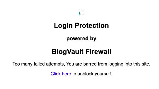 Login protection by MalCare