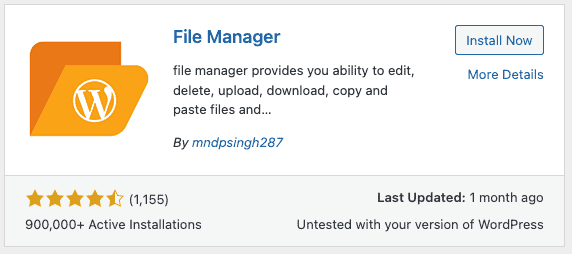 File manager plugin