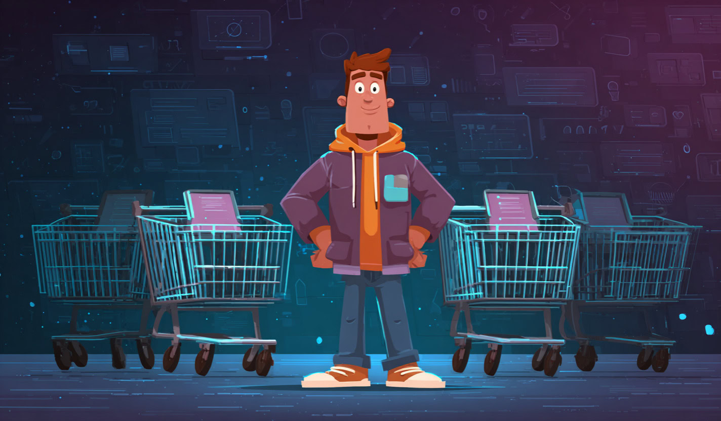 Illustration representing elementor woocommerce themes