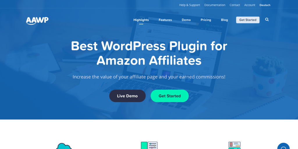 Amazon affiliate WordPress plugin