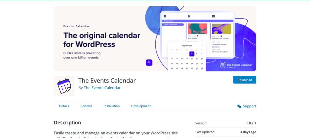The Events Calendar