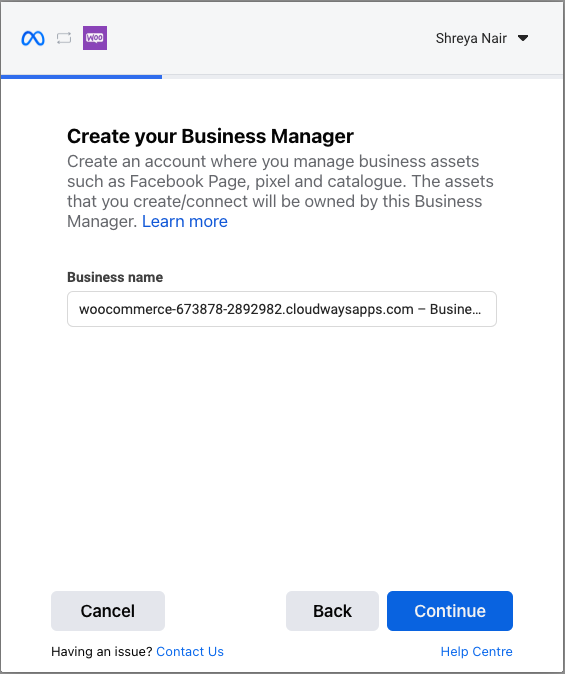 creating a business manager 