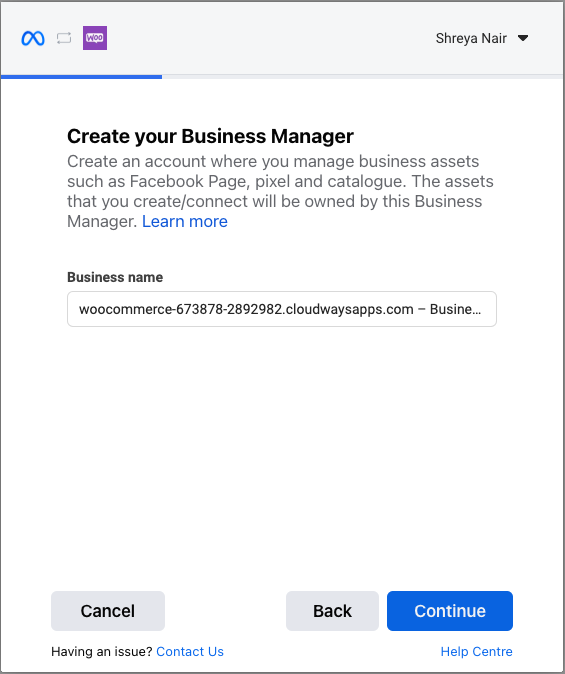 creating a business manager