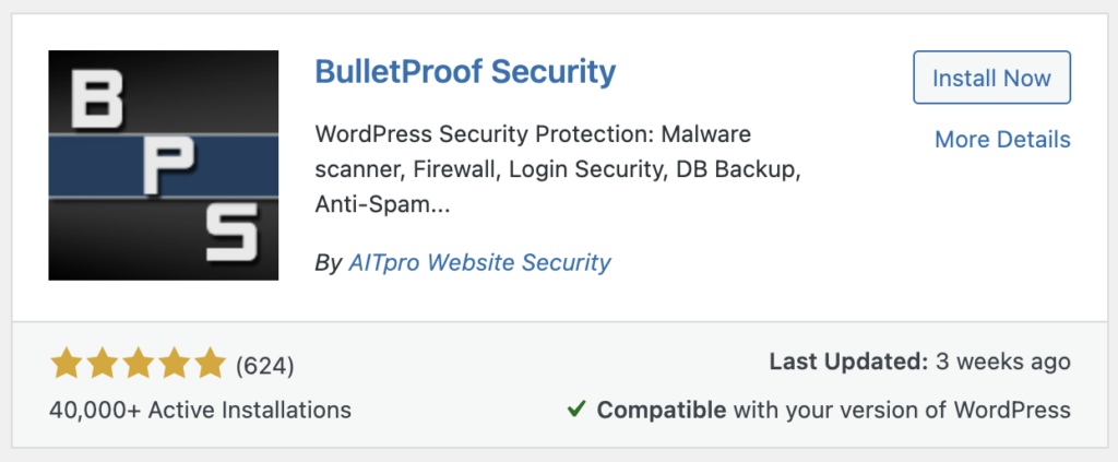 BulletProof security