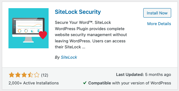 SiteLock security