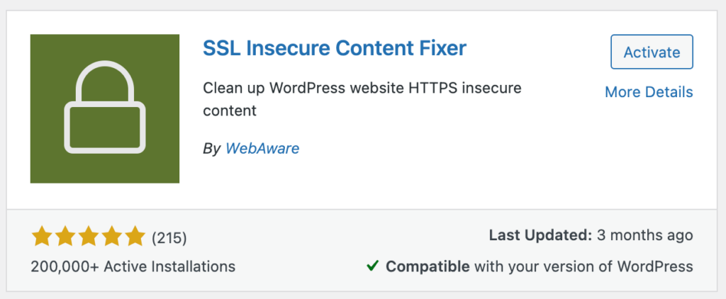 SSL insecure content fixer