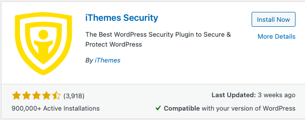 Ithemes security 
