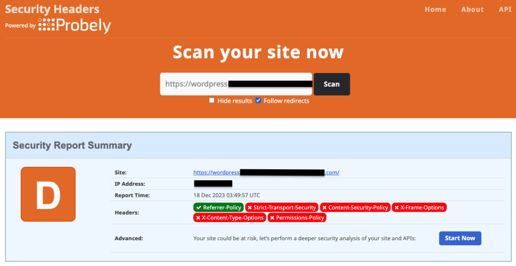 Referrer-Policy Header