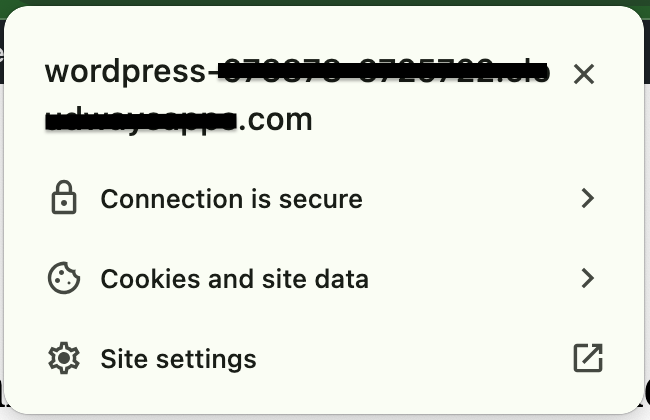 SSL certificate details 1