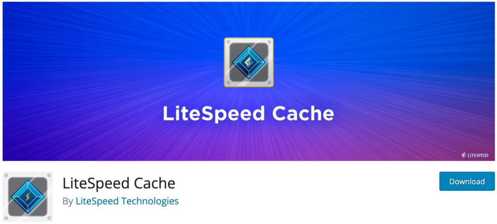 LiteSpeed Cache plugin