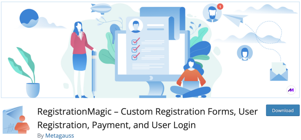 RegistrationMagic plugin