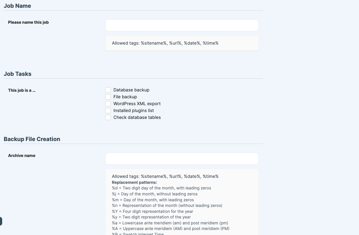 MainWP Backup
