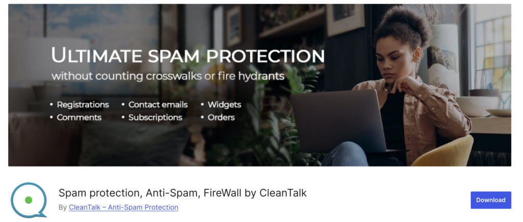 Anti-Spam by CleanTalk plugin