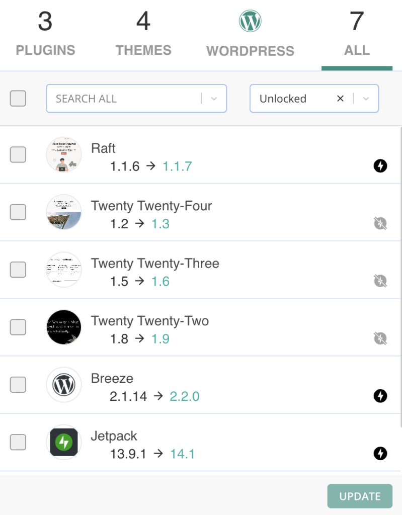 Update WordPress