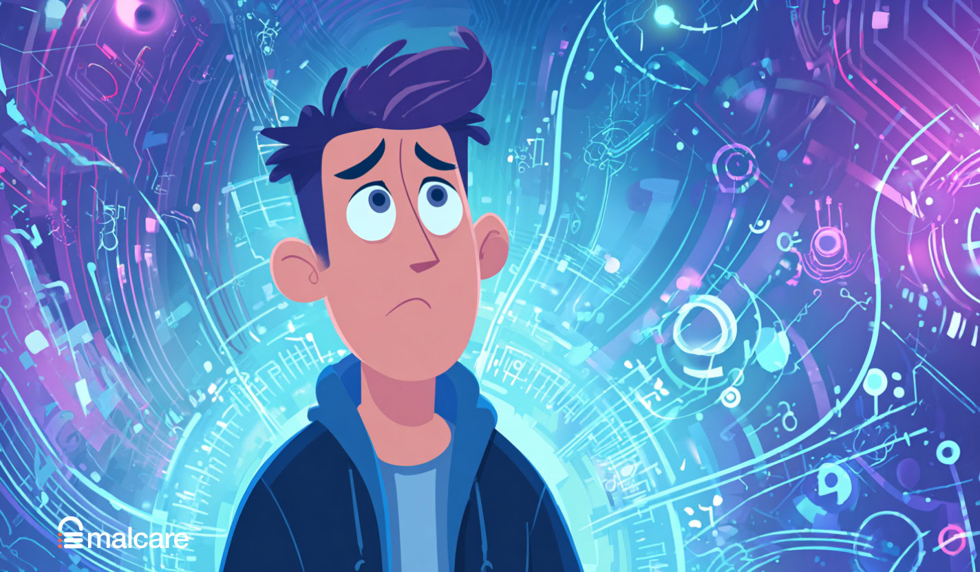 Illustration representing a WordPress nonce_failure request error