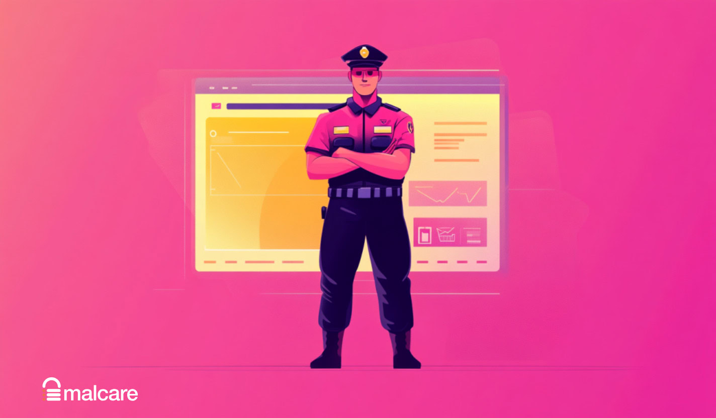 Browser security warning marking a compromised website as a phishing site