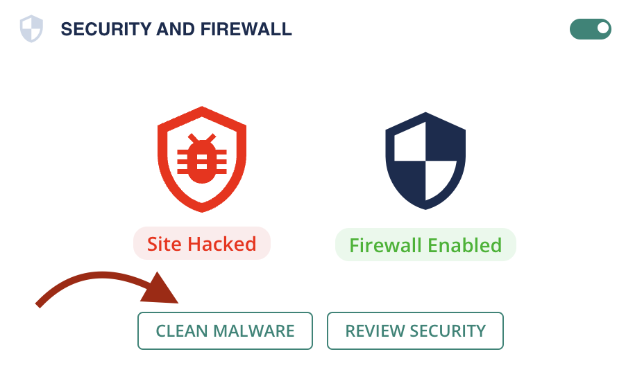One click malware removal