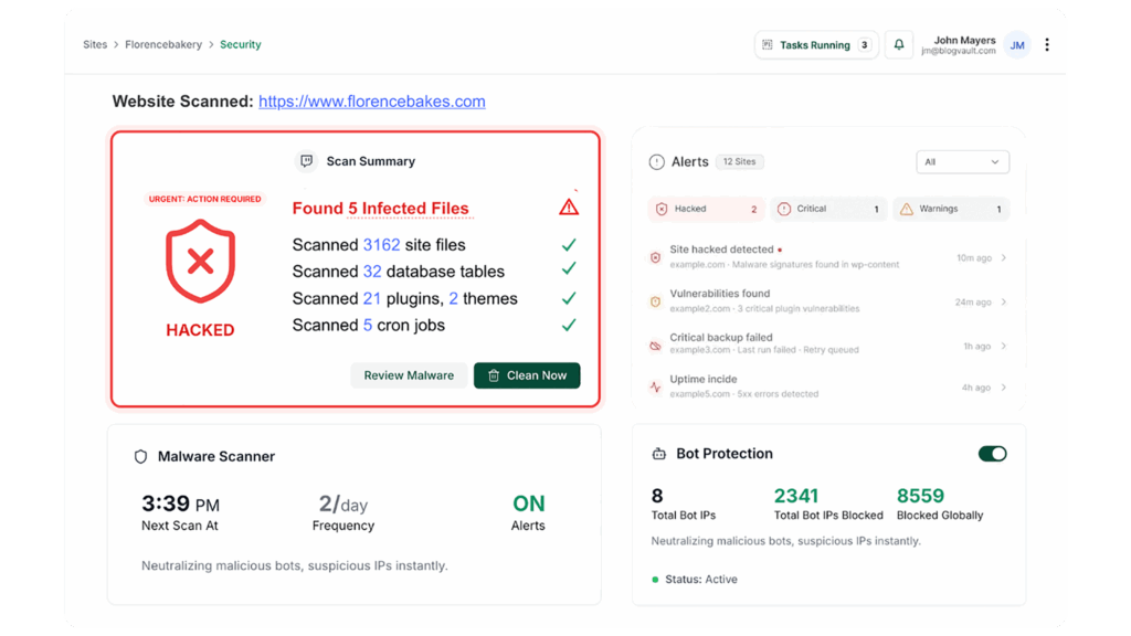 Scan and Remove Malware
