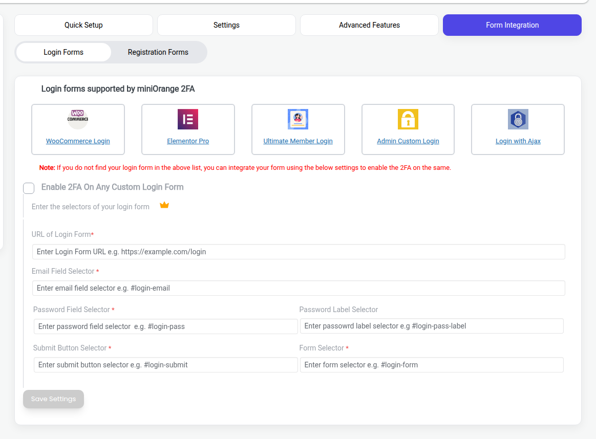 miniOrange WooCommerce login protection flow